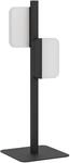 EGLO LED Tischlampe Ervidel, 2 flammige Tischleuchte, Nachttischlampe aus Metall in