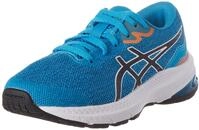 ASICS GT-1000 11 GS Sneaker, 421 (Island Blue/Black), 39.5 EU