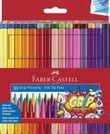 FABER-CASTELL - Grip Colour Marker Set, 30 Fasermaler | Ergonomische Grip-Zone mit