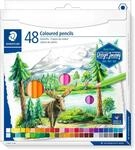 STAEDTLER 146 C48 Buntstifte (klassisches Sechskantformat, weiche Mine, hoch