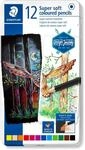 STAEDTLER 149C M12 Buntstifte (klassisches Sechskantformat, super weiche Mine, hohe