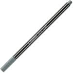 STABILO - Premium Metallic-Filzstift - Pen 68 metallic - Einzelstift - silber