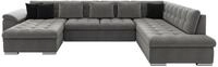Mirjan24 Eckcouch Ecksofa Niko Bis, Design Sofa Couch mit Schlaffunktion und