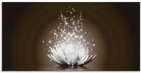 ARTland Wanddeko Glasbilder Wandbild Glas Bild einteilig 100x50 cm Querformat...