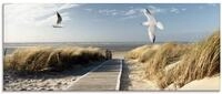 ARTland Wanddeko Glasbilder Wandbild Glas Bild einteilig 125x50 cm Querformat...