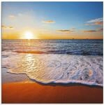 ARTland Wanddeko Glasbilder Wandbild Glas Bild einteilig 40x40 cm Quadratisch...
