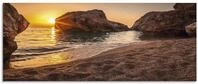 ARTland Wanddeko Glasbilder Wandbild Glas Bild einteilig 125x50 cm Querformat...