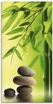 ARTland Wanddeko Glasbilder Wandbild Glas Bild einteilig 30x60 cm Hochformat...