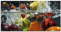 ARTland Wanddeko Glasbilder Wandbild Glas Bild einteilig 60x30 cm Querformat...