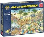 Jan Van Haasteren, Die Oase, Puzzle 1000 Teile Erwachsene