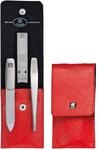ZWILLING Manik&uuml;reset 3-teilig mit Pinzette, Nagelfeile und Nagelknipser, Edelstahl,