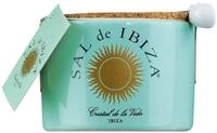 Sal de Ibiza Fleur de Sel/Grobes Meersalz im Steintopf 150 gr. | im attraktiven