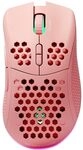 DELTACO Gaming PM80 Gaming-Maus Funk Optisch Pink 7 Tasten 4800 DPI Beleuchtet,