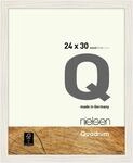 nielsen Holz Bilderrahmen Quadrum, 24 x 30 cm, milchig