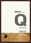 nielsen Bilderrahmen, 42 x 59,4 cm (A2), Holz, Weng&eacute;, Posterrahmen zum Aufh&auml;ngen im