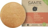 SANTE Naturkosmetik Feste Seife zum Duschen f&uuml;r zarte Haut, Vegane Formel mit
