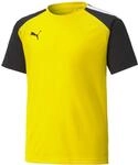 Puma Unisex Baby Teampacer Trikot Kinder Gelb Schwarz Gr 164 T-Shirt, Gelb (Cyber