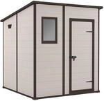Keter Ger&auml;tehaus Manor Pent 6X6, Beige, Abmessungen au&szlig;en BxTxH: 183,5x85x200cm,