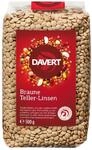 Davert Braune Tellerlinsen (500 g) - Bio