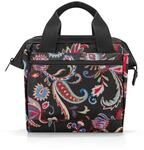 reisenthel allrounder cross paisley black &ndash; Kleine Crossbody Bag mit abnehmbarem