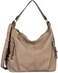 TOM TAILOR Caia Damen Hobo Bag Schultertasche Mittelgro&szlig; Beige