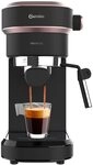 Cecotec Espressomaschine Cafelizzia 890 Rose, f&uuml;r Espressos und Cappuccino