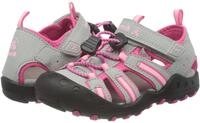 Kamik M&auml;dchen Crab Flache Sandale, Grau Grey Pink Gpi, 39 EU