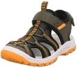 Superfit Jungen Tornado Light Sandale, Gr&uuml;n Orange 7000, 27 EU