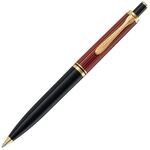Pelikan Kugelschreiber Souver&auml;n 400, Schwarz-Rot, hochwertiger...