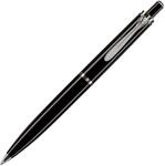 Pelikan Kugelschreiber Classic 205, Schwarz, hochwertiger Druckkugelschreiber im