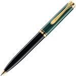Pelikan Kugelschreiber Souver&auml;n 600, Schwarz-Gr&uuml;n, hochwertiger...