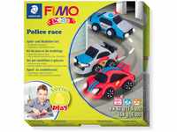 STAEDTLER FIMO kids form&play Police Race”, Ofenhärtende Modelliermasse mit