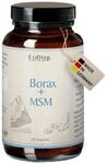 Waldkraft Borax + MSM Kapseln | 99,9% ig reines Natriumtetraborat und OptiMSM&reg; 