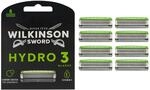 Wilkinson Sword - Hydro 3 Rasierer f&uuml;r M&auml;nner, 8 Ersatzklingen,