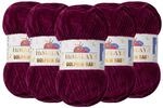 Himalaya Dolphin Baby Chenille-Garn, 100 % Polyester, jeder Strang 100 g, 120 m, 6: