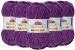 5 Kn&auml;uel (Packung) Himalaya Dolphin Baby Chenille-Strickgarn, 100% Polyester, jeder