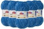 5 Kn&auml;uel (Packung) Himalaya Dolphin Baby Chenille Garn, 100% Polyester, jeder