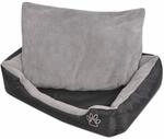 vidaXL Hundebett mit Kissen L Hundekorb Tierbett Hundekissen Schlafplatz Hunde