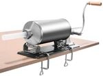 COSTWAY 2,5kg/3kg/4kg Wurstf&uuml;ller manuell, Wurstmaschine aus Edelstahl,