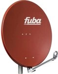 Fuba DAL 800 R Aluminium Satellitensch&uuml;ssel 80cm rot - Sat-Antenne/Sat-Spiegel -
