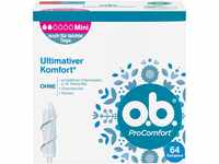 o.b. ProComfort Mini, Tampons für leichte bis mittlere Tage mit Dynamic Fit
