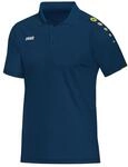 JAKO Herren Poloshirt Classico, Nightblue/Citro, 3XL