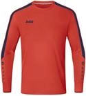 JAKO Kinder Torwart-Trikot Power (Langarm), Flame/Marine, 164