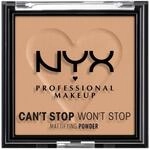 NYX Professional Makeup Can't Stop Won't Stop Mattifying Powder, Matte Finish,