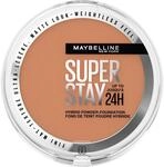 Maybelline New York 2-in-1 Puder Make-Up, Wasserfest und mattierend mit hoher