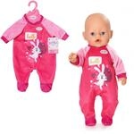 BABY born Strampler im pinken Hasen-Design - Inkl. Puppenkleiderb&uuml;gel - Hochwertige