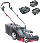 AL-KO Akku-Rasenm&auml;her 3.82 Li Easy, 38 cm Schnittbreite, Akkufach f&uuml;r bis zu 2