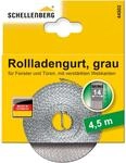 Schellenberg 44502 Rolladengurt 14 mm x 4,5 m System MINI, Rollladengurt, Gurtband,