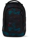 satch sleek Schulrucksack ergonomisch, 24 Liter, extra schlank Night Vision -