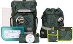 SCHOOL-MOOD - Softbag Schulranzen Set Dinosaurier, 8-teilig - Rebel Air+ -